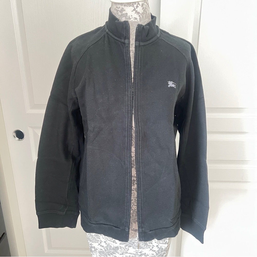 Burberry women Black Zip-Up Jacket
